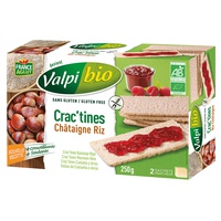 Tosta de Arroz e Castanha Bio 6 unidades - Valpibio