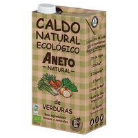 Caldo de legumes orgânico natural 1 L - Aneto