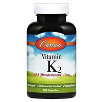 Vitamina K2 MK-4 5mg 180 cápsulas de 5mg - Carlson Labs