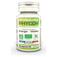 Spirulina orgânica Phyco + 180 comprimidos - LT Labo