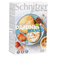 Rolos de panini brancos sem glúten 250 g - Schnitzer