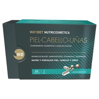 Nutricosméticos Pele-Cabelo-Unhas 60 cápsulas de 478mg - Waydiet