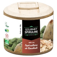 Spirulina e Baobab Comprimidos 180 comprimidos - Gourmet spiruline