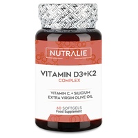 Complexo vitamina D3 + K2 60 cápsulas - Nutralie