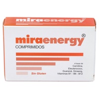 Comprimidos de suporte de energia Miraenergy 40 comprimidos de 584mg - Shedir Pharma