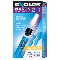 Warts 2 In 1 1 unidade - Excilor