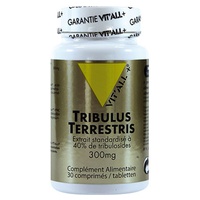 Tribulus 300 mg Extrato Estandardizado 30 comprimidos - Vitall +