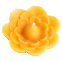 Vela de cera de flor 1 unidade - Ecodis