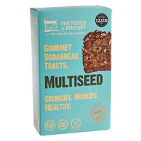 Torradas Multicereais Gourmet sem glúten 110 g - Foods of Athenry