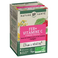 Vitamina C + Fer Bio 60 comprimidos - Nature et Sante