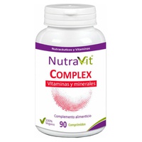 Vitaminas e minerais do complexo Nutravit 90 comprimidos de 1500mg - NutraVit