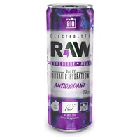 Soda Sem Gás Raw Super Drink Antioxidante Blueberries e Açai Bio 250 ml - Raw Superdrink