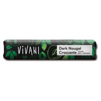 Barra de nougat escuro crocante None (Avelã - Chocolate) - Vivani
