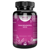 Trans-Resveratrol (antioxidante) 60 cápsulas - Vecos