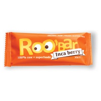 Barra 100% crua - Inca berry (20 pcs expo) 30 g - Roobar