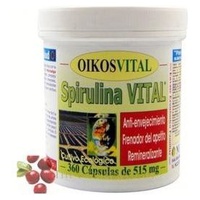 Spirulina Vital 360 cápsulas - Oikos