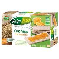 Tosta de Trigo Sarraceno e Arroz Bio 6 unidades - Valpibio