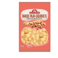 Snacks de Milho e Amendoim Bio 120 g - Natursoy