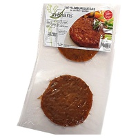 Seitan e hambúrgueres de queijo 160 g - Artesans