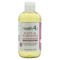 Óleo de amêndoa com rosa mosqueta 250 ml de óleo - Health4U