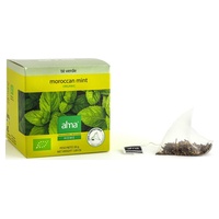chá verde de menta marroquina 15 saquetas de infusão de 2g (Chá verde - Hortelã verde) - Alma Home