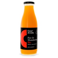 Suco de tangerina orgânico 750 ml - Casa Amella