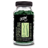 Spirulina 300 tabletes de 500mg - OKAMI