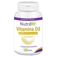 Vitamina D3 Nutravit 120 pérolas de 291mg - NutraVit