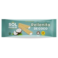Snack Recheado de Coco Bio sem gluten 2 unidades de 25g - Sol Natural