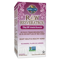 Resveratrol bruto 60 cápsulas vegetais - Garden of Life