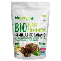 sementes de cânhamo orgânico 250 g - Biogreen