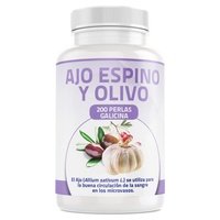 Alho espinheiro oliveira galicina 200 pérolas de 706.4mg - BEQUISA