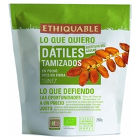 Tâmaras bio peneiradas 250 g de pó - Ethiquable