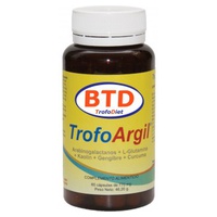 TrofoArgil 60 cápsulas vegetais - TrofoDiet BTD