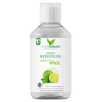 Colutório de limão e menta 300 ml (Menta - Lima) - Cosnature