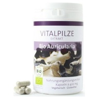 Vitalpilze Auricularia Bio 60 cápsulas - Pilze Wohlrab