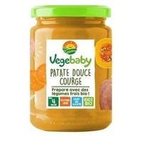 Végébaby Pote de abóbora com batata doce - temporada de inverno 190 g - Vegebaby