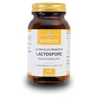 Probióticos de lactosporos ultra plus probióticos 120 cápsulas de 565mg - Naturemost