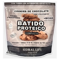 biscoitos de proteína 600 g (Chocolate - Biscoito) - Sidral life