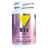Vitaminas B12 e B9 formas ativas 60 comprimidos - Vitall +