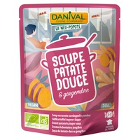 Sopa de Batata-Doce e Gengibre 500 ml - Danival