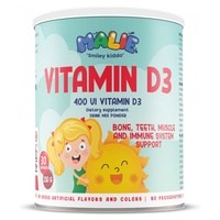 Malie vitamina D3 bebida em pó 150 g de pó (Morango) - Malie