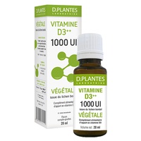 Vitamina D3++ 1000 UI Vegetal 20 ml - D. Plantes