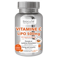 Vitamina C mastigável 30 comprimidos de 500mg - Biocyte