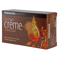 Sabão creme de sândalo 100 g - Sodasan