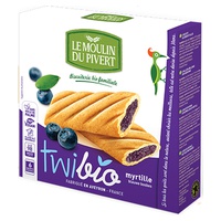 Twibio Blueberry snack 6 unidades de 25g - Le Moulin du Pivert