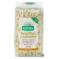 Sementes de Cânhamo Descascadas Bio 250 g - Biográ