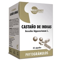 castanha de cavalo 45 cápsulas de 478mg - Waydiet