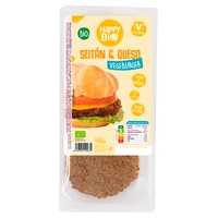 Seitan e hambúrguer de queijo 160 g - Happy Bio