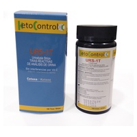 Tiras de teste de cetonas de ceto-urina 100 unidades - Keto Test